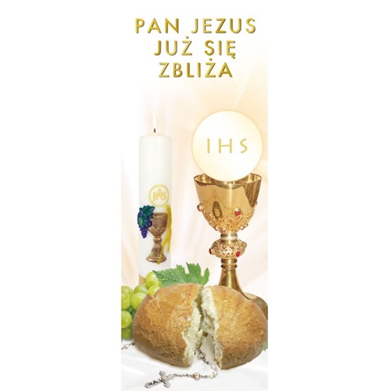 Baner na Pierwszą Komunię Świętą /BR 2222