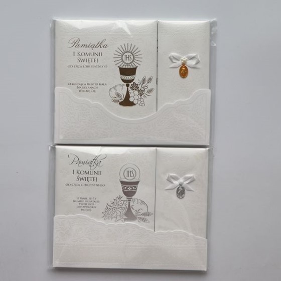 Pamiątka Komunii Świętej (M-0274) od Ojca Chrzestn