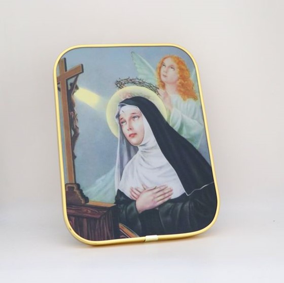 Plakietka ze Św. Ritą (S-3940)