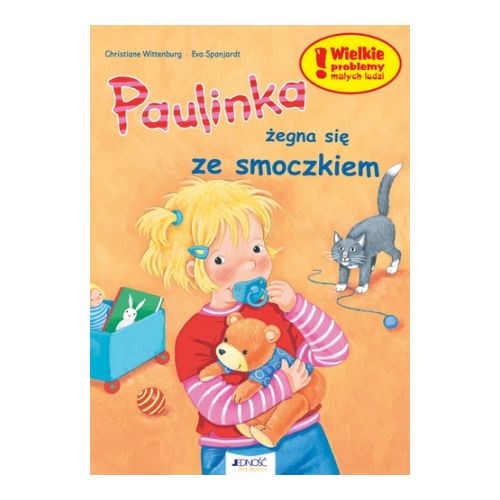 Paulinka żegna się ze smoczkiem