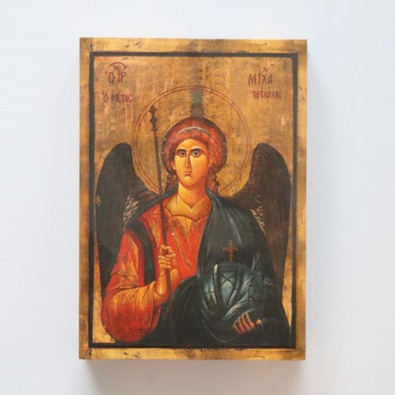 Plakietka z Michałem Archaniołem /ALL-A5