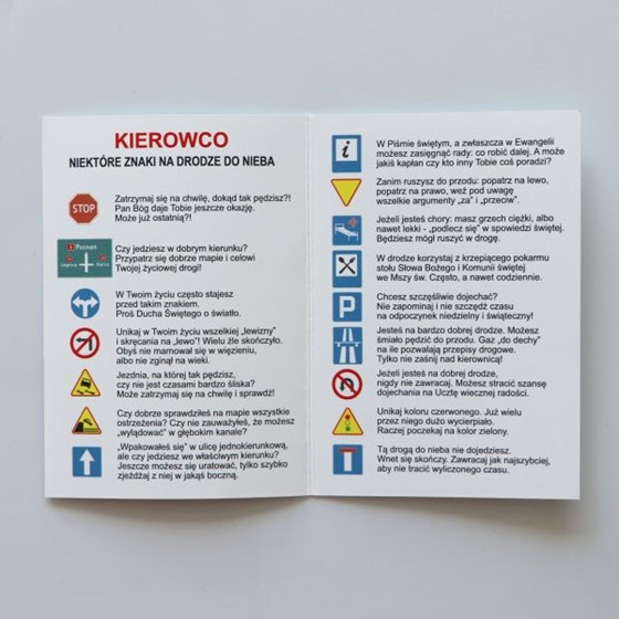 Modlitwa kierowcy - kodeks