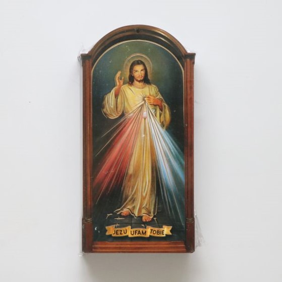 Plakietka z Jezusem Miłosiernym /G - 10 x 20 cm