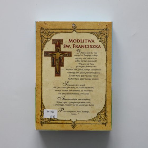 Plakietka ze ŚW. Franciszkiem /ALL-A5