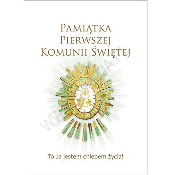 Pamiątka Sakramentu I Komunii Świętej