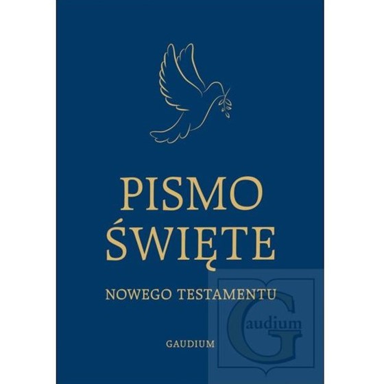 Nowy Testament /A5 - twardy, duże litery