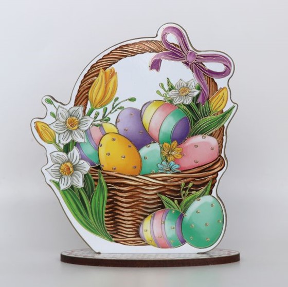 Koszyczek Wielkanocny - 10cm (R-stojący)