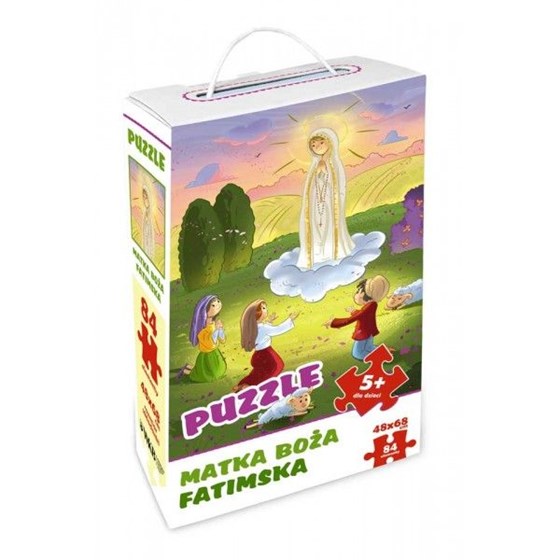 Puzzle - Matka Boża Fatimska /84 elementy (K)