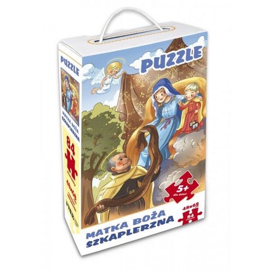 Puzzle - Matka Boża Szkaplerzna /84 elementy (K)