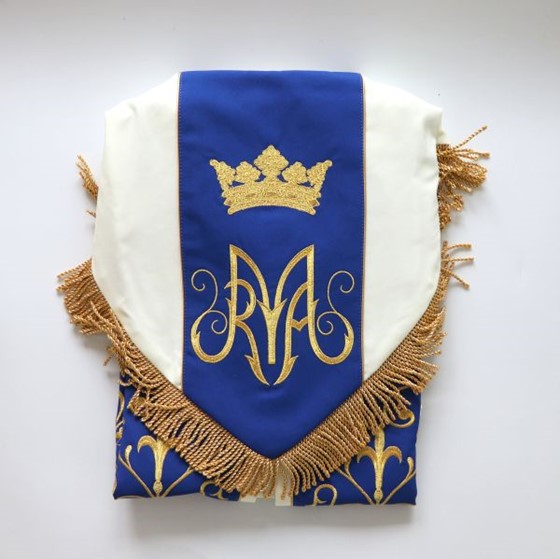 Kapa haftowana (S-3/625) /maryjna