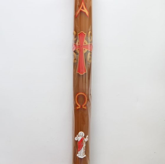 Paschał olejowy - wys. 100cm, śr. 9cm /WG