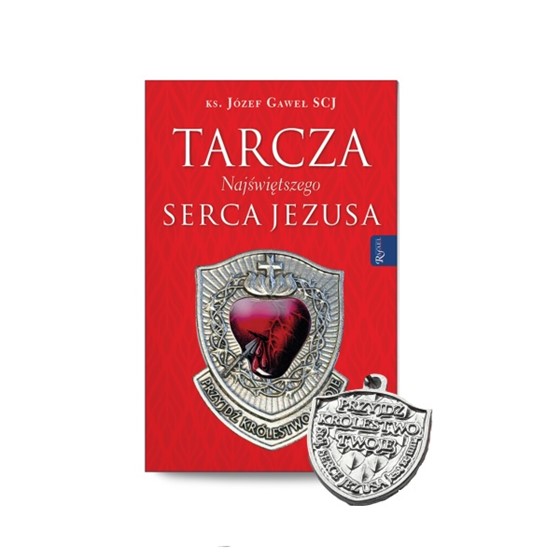Tarcza Najświętszego Serca Jezusa + medalik