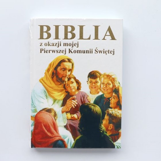 Biblia dla dzieci z okazji Pierwszej Komunii