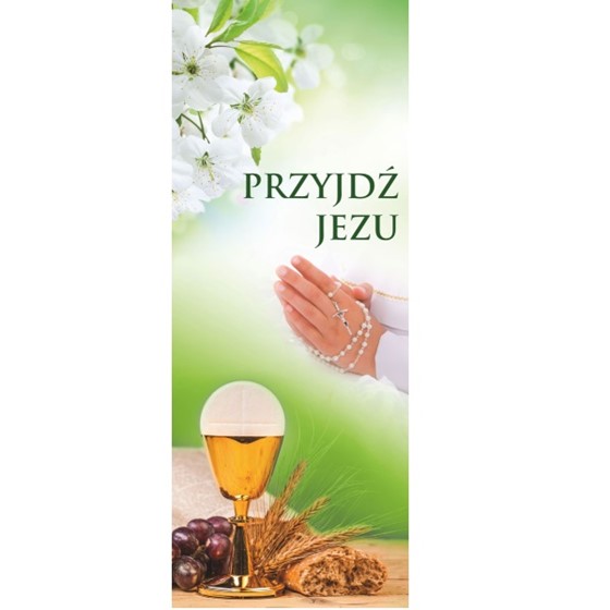 Baner na Pierwszą Komunię Świętą /BR 2046