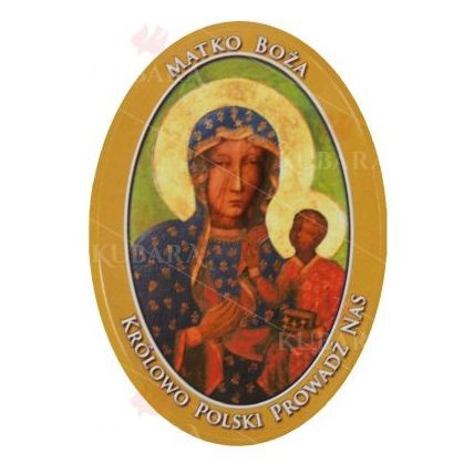 Naklejka - Matka Boża Częstochowska (G-041)