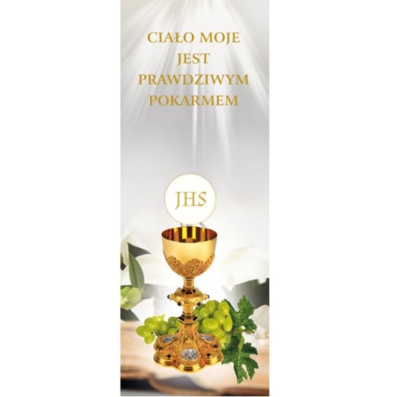 Baner na Pierwszą Komunię Świętą /BR 2163