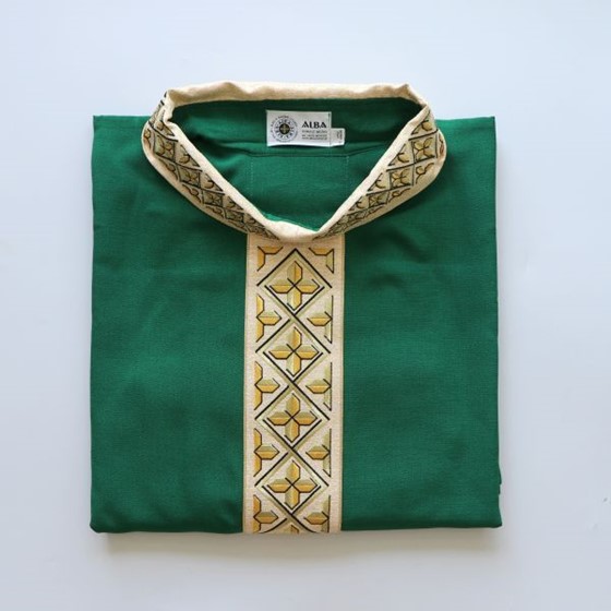Ornat haftowany (A 2-701) zielony