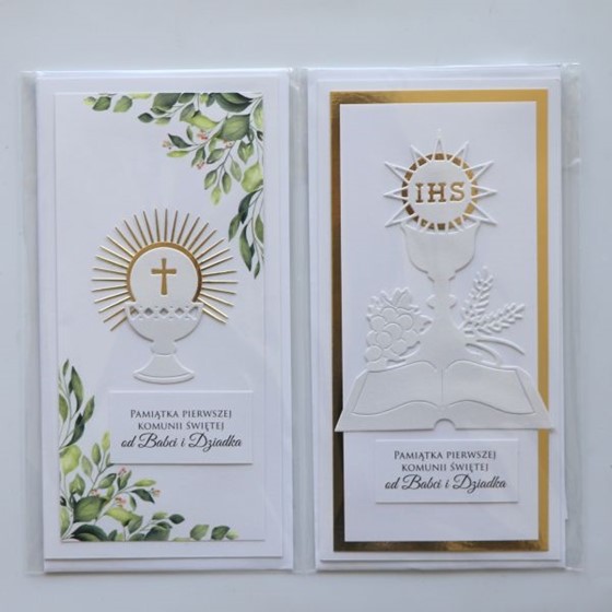 Pamiątka Komunii Świętej od Dziadków (CICH-DL-0139