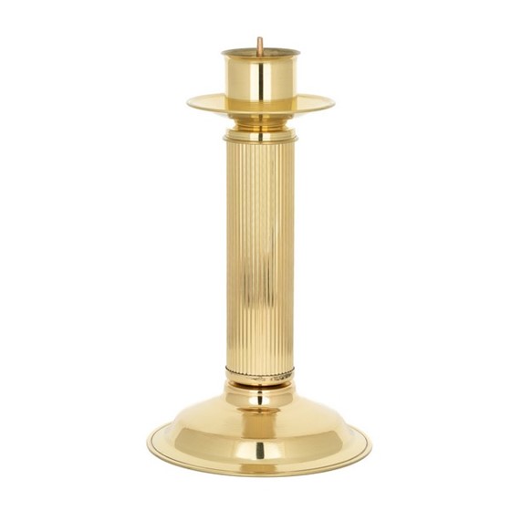 Lichtarz mosiężny pojedynczy - 20cm /L32