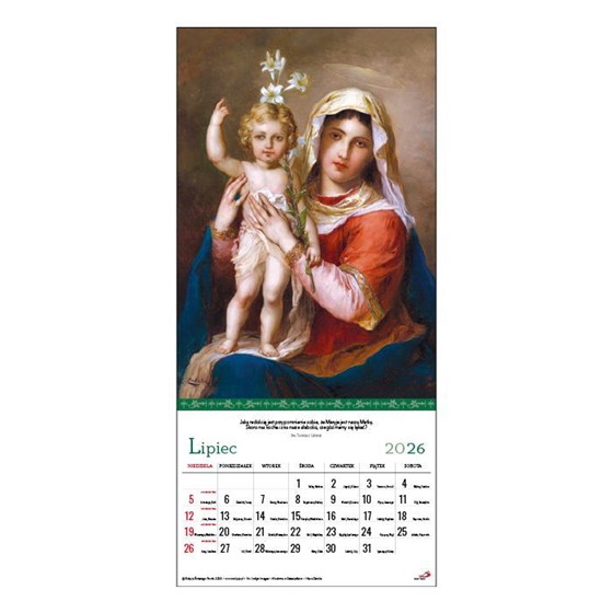 Kalendarz ścienny: Madonny (EP)