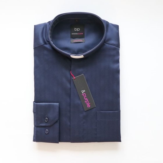 Koszula kapłańska Limited /granatowa (3)