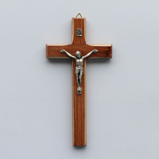 Krzyż wiszący - 17,5cm /drewniany (R-O ciemny)