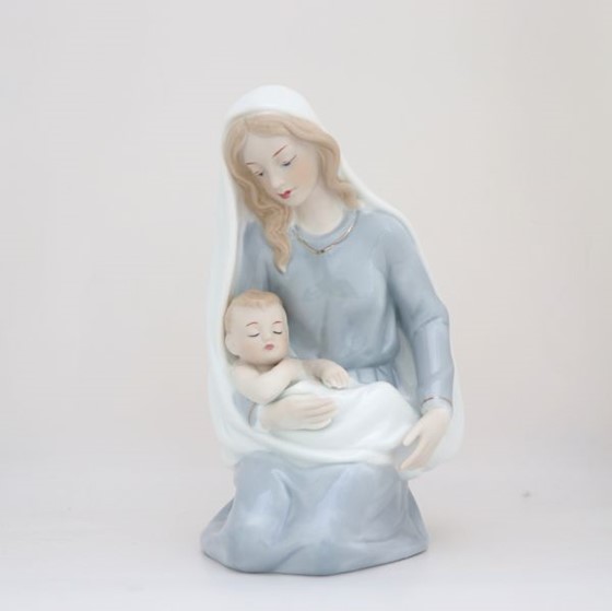 Matka Boża z Dzieciątkiem - 18,5cm (ART-6966)