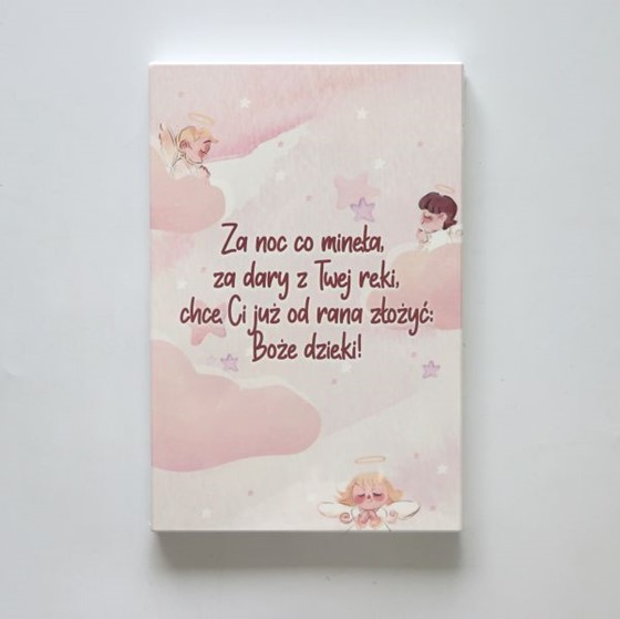 Anioł Stróż z modlitwą /18x27cm (W-MD1)