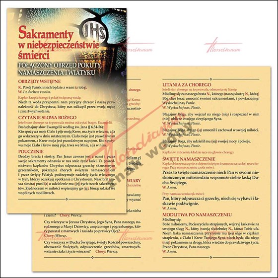 Sakramenty w niebezpieczeństwie śmierci