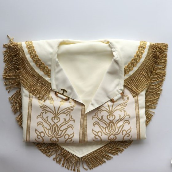 Kapa haftowana (K-822) /ecru - zwykła