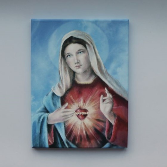 Serce Matki Bożej /30x40cm (GAMM)
