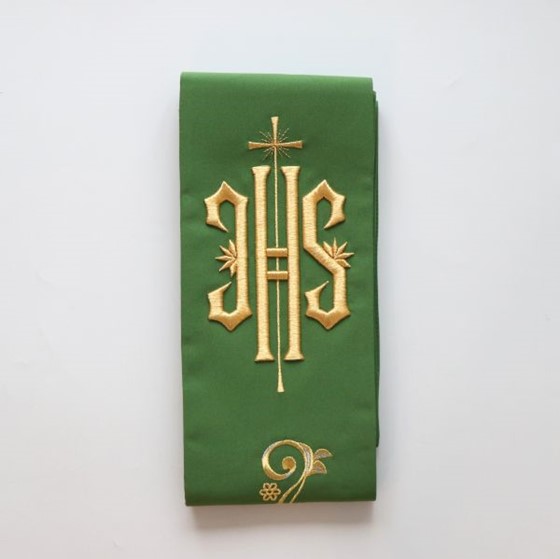 Stuła haftowana (H-2052/01) IHS