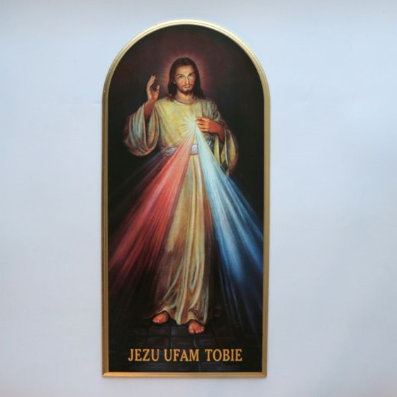 Ikona Jezusa Miłosiernego (ST-30x62cm)