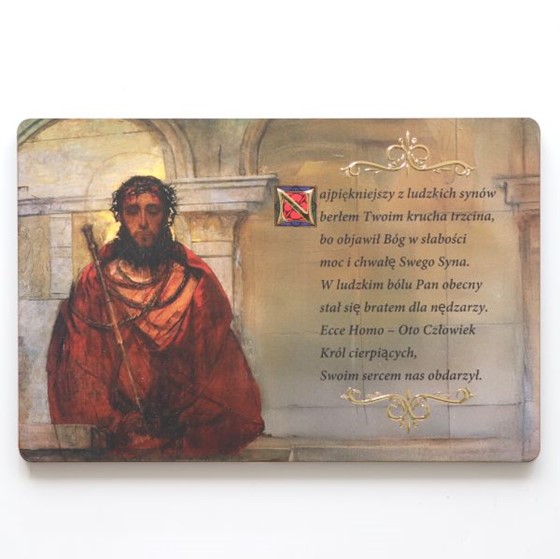 Plakietka z Jezusem - Ecce Homo /PSP