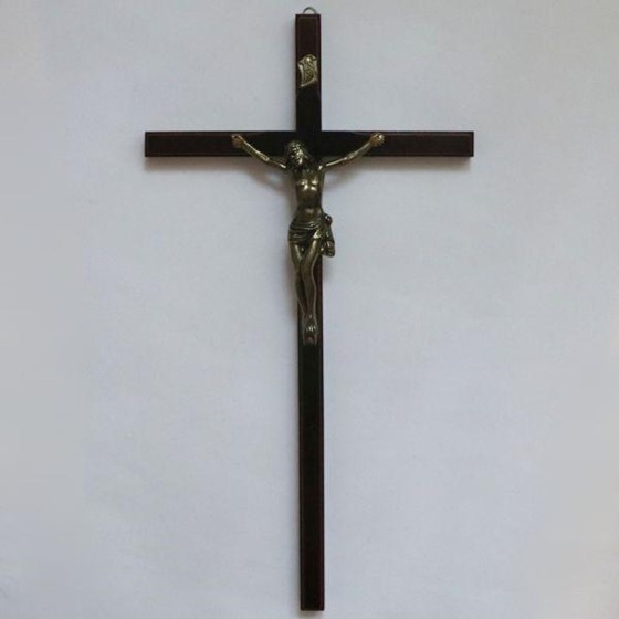 Krzyż wiszący - 37,5cm /drewniany (ARK-C)