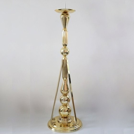 Lichtarz mosiężny pojedynczy - 100cm /ARK