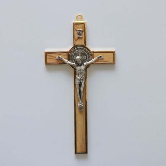 Krzyż wiszący - 20cm /metalowy (TI-4279O) Z