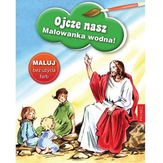 Ojcze nasz. Kolorowanka wodna