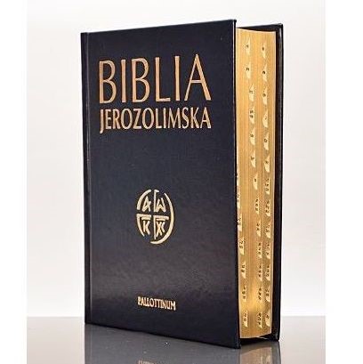 Biblia Jerozolimska /indeks, eco, złocona
