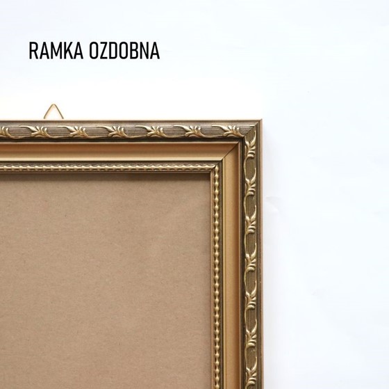 Ramka do obrazka komunijnego /ozdobna