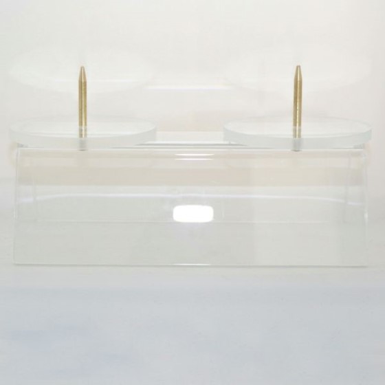 Lichtarz plexi podwójny - 8cm /K
