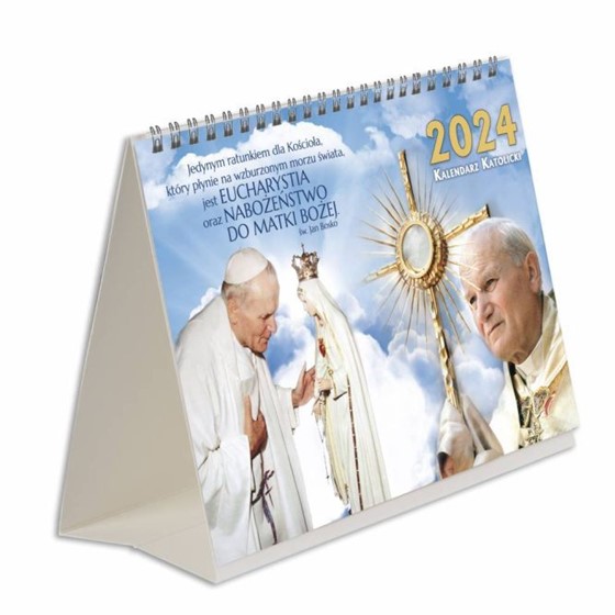 Kalendarz biurkowy katolicki 2024