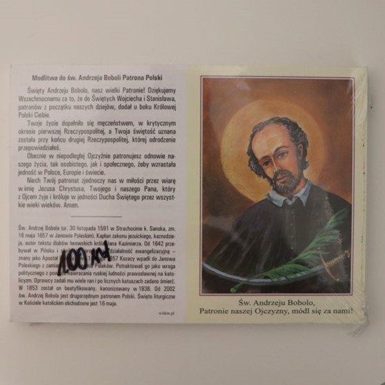 Św. Andrzej Bobola (M-folder)