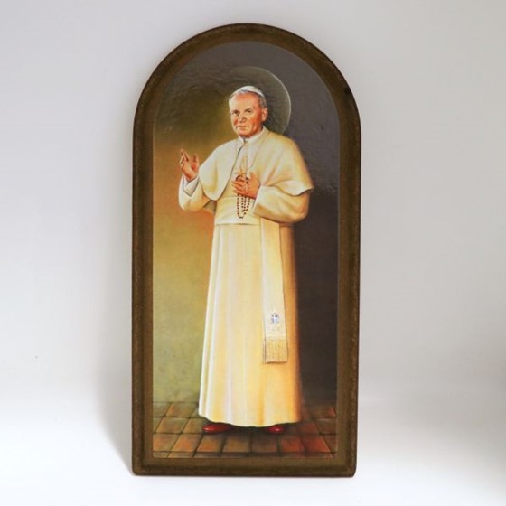 Św. Jan Paweł II (ST-04) 12x25cm