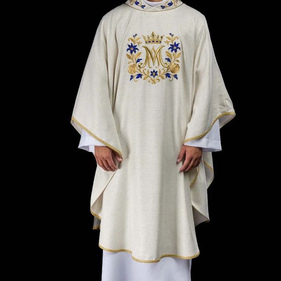 Ornat haftowany (H-7045/05) Maryjny