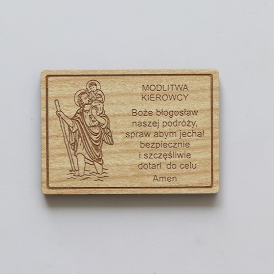 Plakietka drewniana (KW)