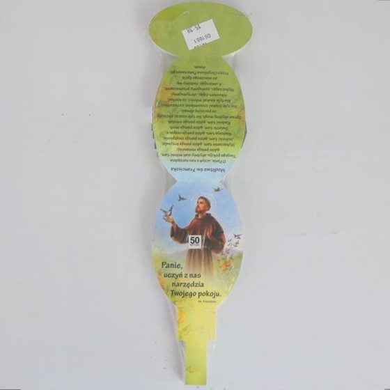 Stojak papierowy - Św. Franciszek