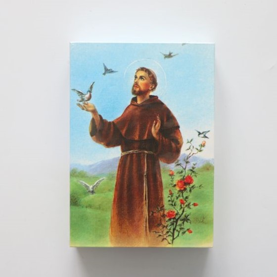 Plakietka ze ŚW. Franciszkiem /ALL-A5