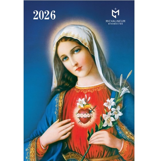 Kalendarz ścienny: Serce Matki Bożej (MICH-mały)