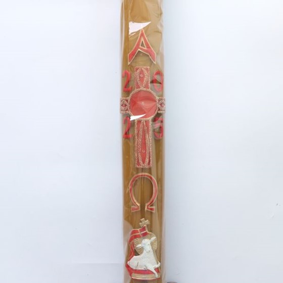 Paschał spalający - wys. 110cm, śr. 10cm /WB 3